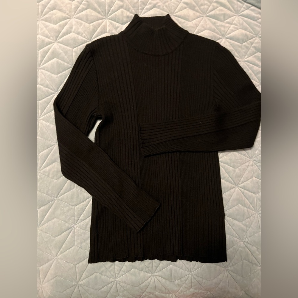 Dolce and Gabanna mock neck long sleeve